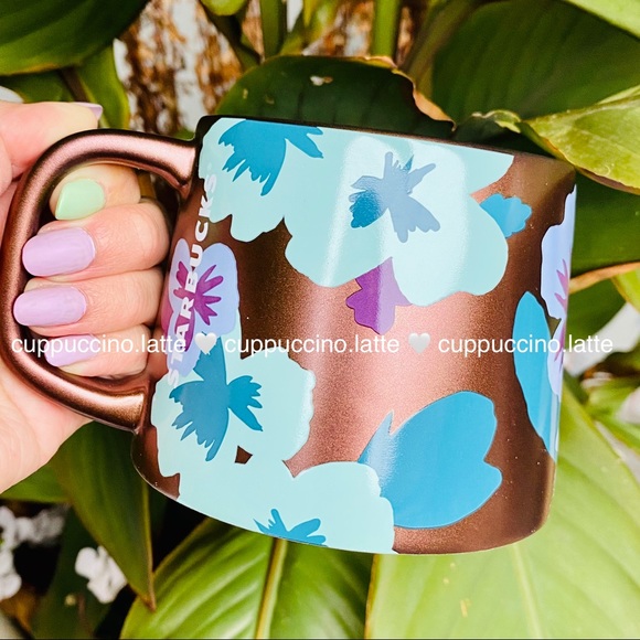 Starbucks Other - 🌸LAST🌸Starbucks 2021 Pansy Bronze Mug